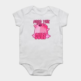 Dr Crafty: Feed the Cube - Rhombus! Baby Bodysuit